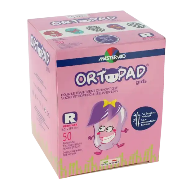 Ortopad For Girls Grands Motifs Regular, Bt 50