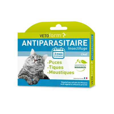 Vetoform Pipettes Antiparasitaire Chat 3x1ml à FRENEUSE