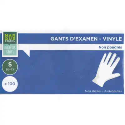 Marque Conseil Gant Poudré Vinyle S B/100 à Annemasse