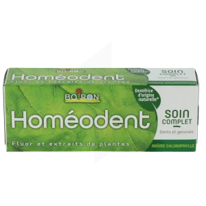 Boiron Homeodent Soin Complet Pâte Dentifrice Chlorophylle T/75ml