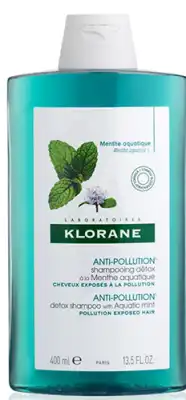 Klorane Menthe Aquatique Shampooing Détox 400ml à TRUCHTERSHEIM
