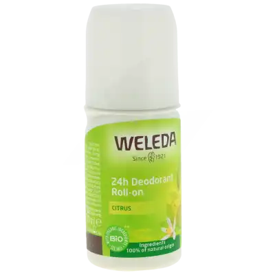Weleda Déodorant Roll-on 24h Citrus 50 Ml à Bordeaux