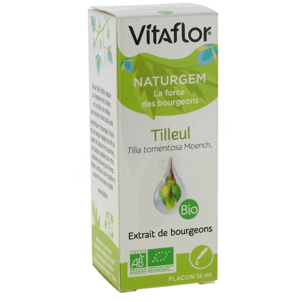Bourgeons Tilleul Vitaflor Bio, Fl 15 Ml