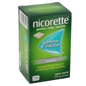 Nicorette 2 Mg Sans Sucre, Gomme à Mâcher Médicamenteuse édulcorée Au Sorbitol à AIX-EN-PROVENCE