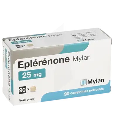 Eplerenone Viatris 25 Mg, Comprimé Pelliculé à SAINT-SAENS