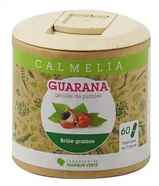 Calmelia Guarana 300mg Gélules  Boîte De 60 à BIGANOS