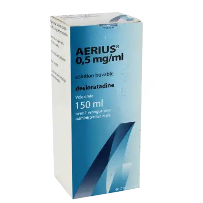 Aerius 0,5 Mg/ml, Solution Buvable à VILLERS-LE-LAC