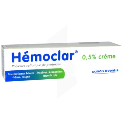 Hemoclar 0,5 % Crème T/30g à FLEURANCE