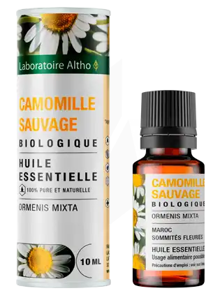 Laboratoire Altho Huile Essentielle Camomille Sauvage Bio 10ml