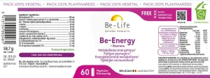 Be-life Be-energy Gélules B/60