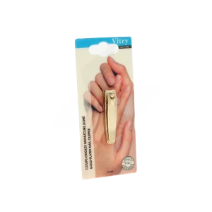 Vitry Coupe-ongles De Poche Sans Chainette Doré
