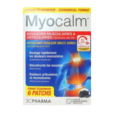 Myocalm Patch Douleurs Musculaires Boîte De 6 à Poitiers