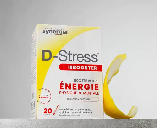 Synergia D-stress Booster Poudre Solution Buvable 20 Sachets