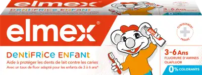 Elmex Enfant Dentifrice 3-6 Ans T/50ml à Alpe d'Huez