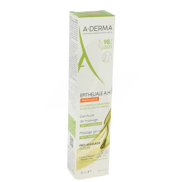 Aderma Epitheliale Ah Massage Gel Huile T/40ml