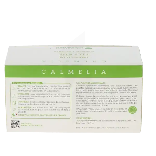 Calmelia Tilleul Tisane 25 Sachets