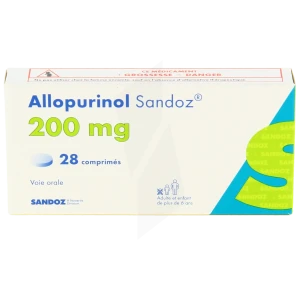 Allopurinol Sandoz 200 Mg, Comprimé
