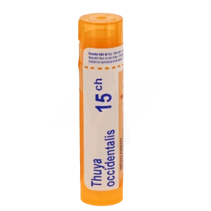 Boiron Thuya Occidentalis 15ch Granules Tube De 4g