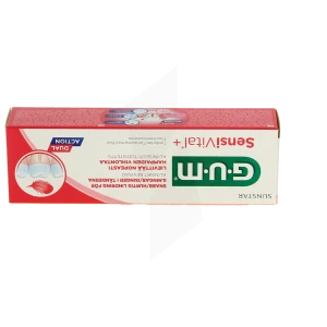 Gum Sensivital+ Dentifrice 75ml