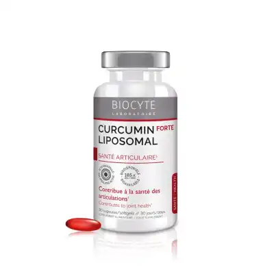 Acheter Biocyte Curcumin Forte X185 Liposome Caps B/30 à Angers