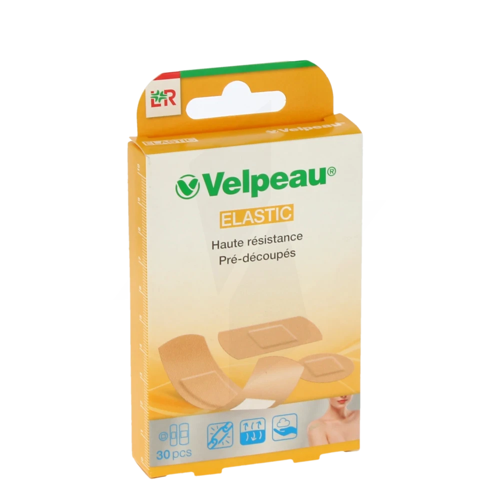 Velpeau Sensitive Pansement Prédécoupé Haute Résistance B/30