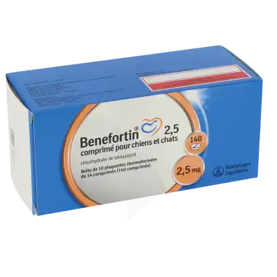 Benefortin 2,5 Mg Cpr Chien Chat B/140 à Lons