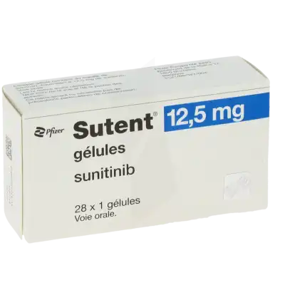 SUTENT 12,5 mg, gélule