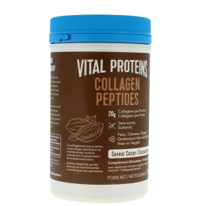 Vital Proteins Collagen Peptides Poudre Cacao Pot De 297 G