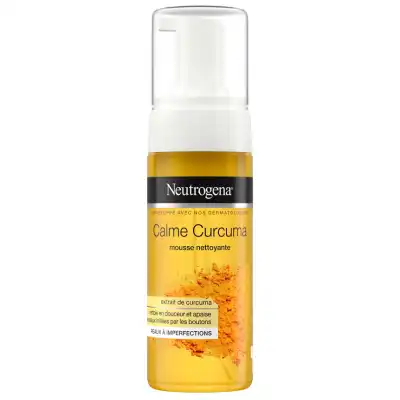 Neutrogena Calme Curcuma Mousse Nettoyante Fl Pompe/150ml à BARENTIN