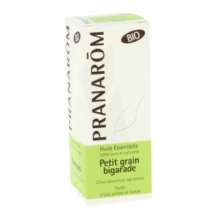 Huile Essentielle Petit Grain Bigarade Bio Pranarom 10 Ml