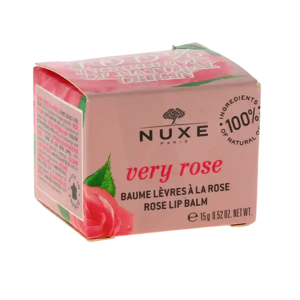 Nuxe Very Rose Baume Lèvres Pot De 15 G