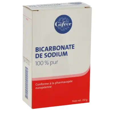 Gifrer Bicarbonate De Sodium Poudre Orale 250g à Bondues
