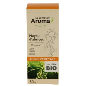Le Comptoir Aroma Huile Végétale Bio Noyau Abricot Fl Pompe/50ml