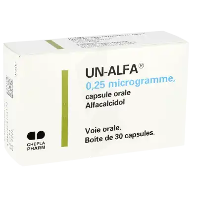 Un Alfa 0,25 Microgramme, Capsule Orale à La Ricamarie