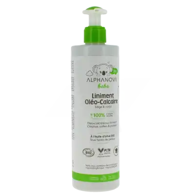 Alphanova Liniment Oléo-calcaire Bio Pour Bébé Flacon Pompe De 400 Ml à CERNAY