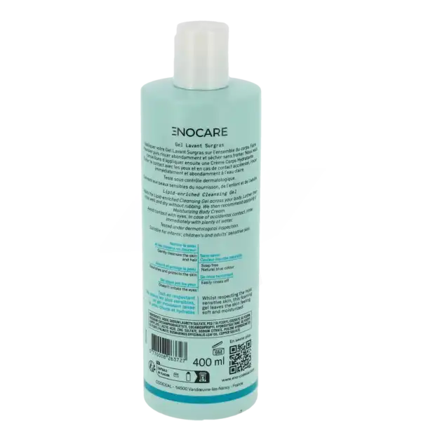 Enocare Gel Lavant Surgras Fl/400ml