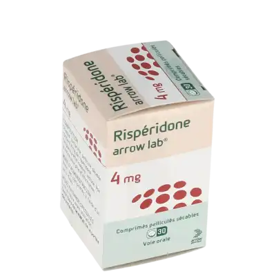 RISPERIDONE ARROW LAB 4 mg, comprimé pelliculé sécable