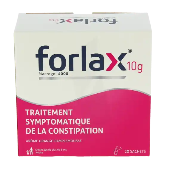 Forlax 10g Poudre Solution Buvable En Sachet 20 Sachets
