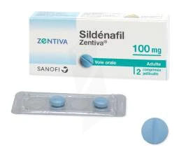 Sildenafil Zentiva 100 Mg, Comprimé Pelliculé