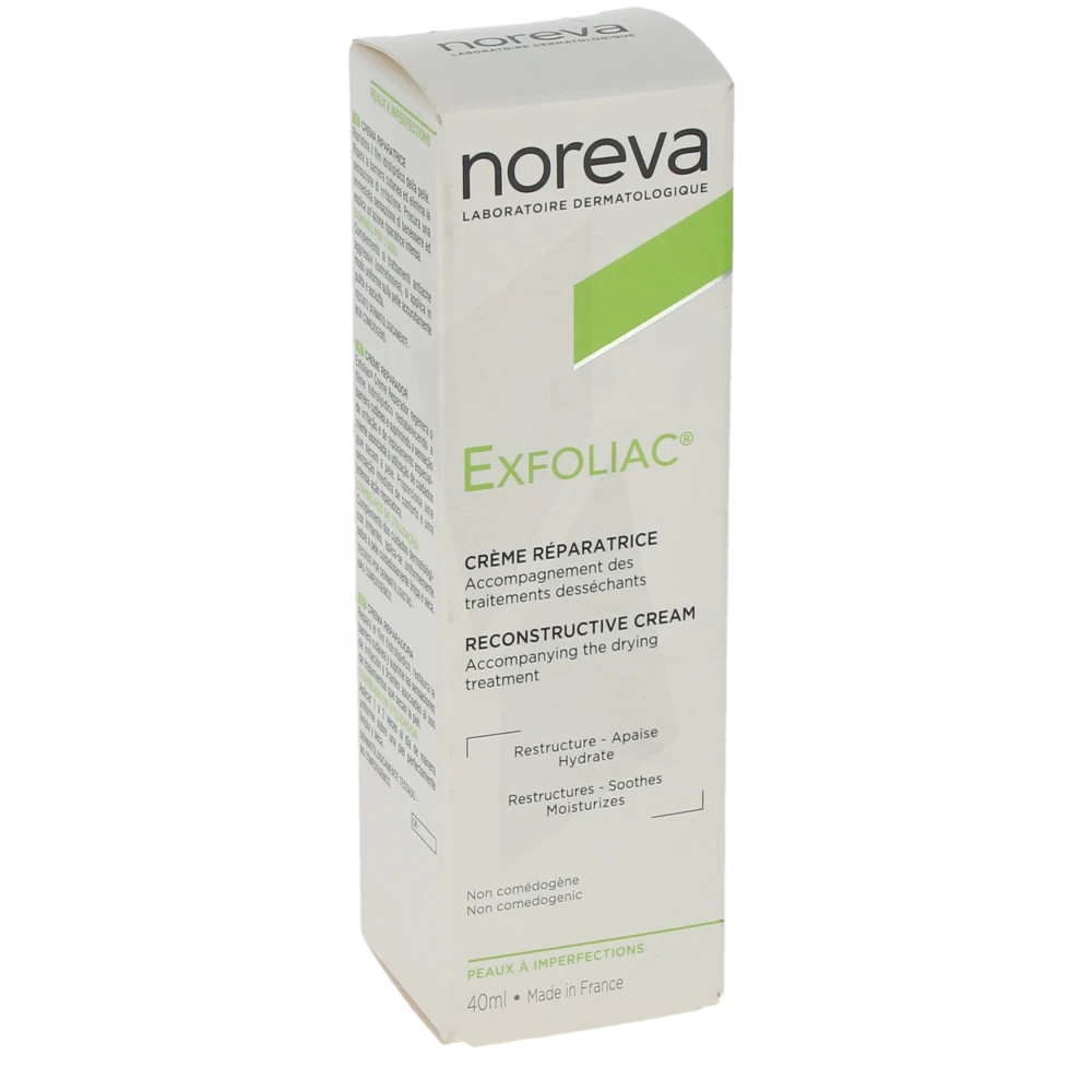 Noreva Exfoliac Crème Réparatrice Hydratante T/40ml