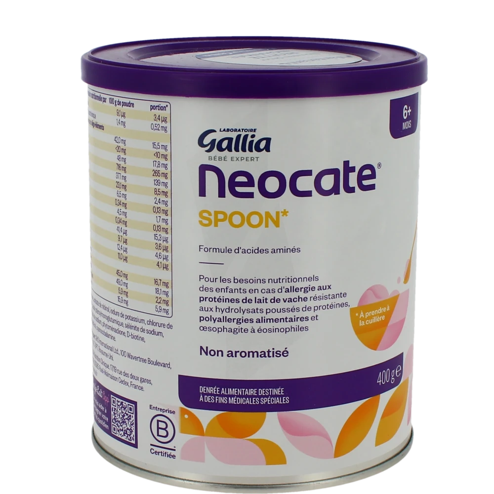 Neocate Spoon Poudre à Reconstituer Pour Prise à La Cuillère B/400g