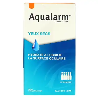 Aqualarm Ud S Ophtalm 20unidoses/0,6ml à TOUCY