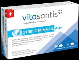 Vitasantis Stress Sommeil Ad+ Comprimés B/28