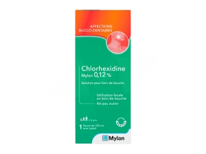 Chlorhexidine Viatris 0,12 %, Solution Pour Bain De Bouche