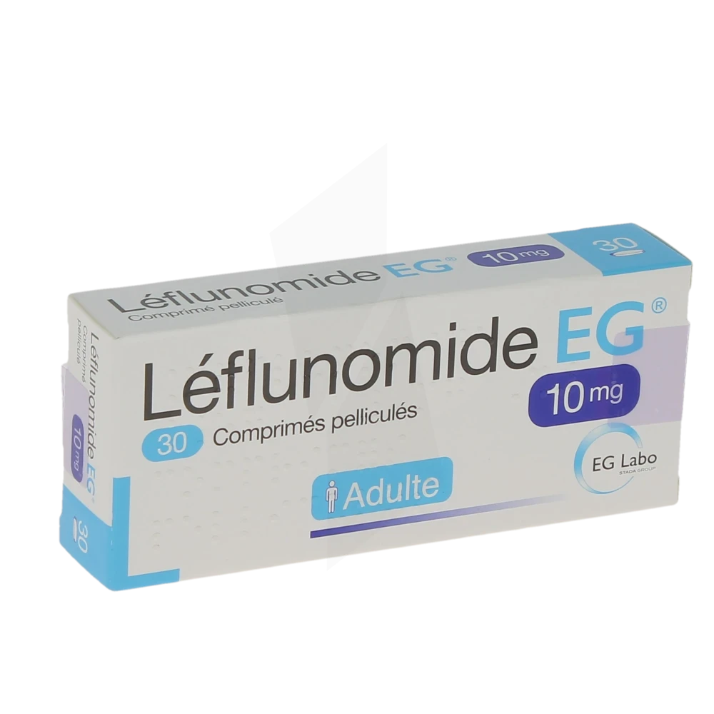 Leflunomide Eg 10 Mg, Comprimé Pelliculé