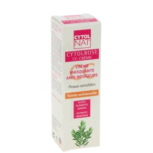 Cytolnat Cytolrose Cc Crème Anti-rougeurs Teintée 40ml