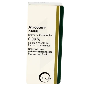 Atrovent Nasal 0,03 Pour Cent, Solution Nasale En Flacon Pulvérisateur