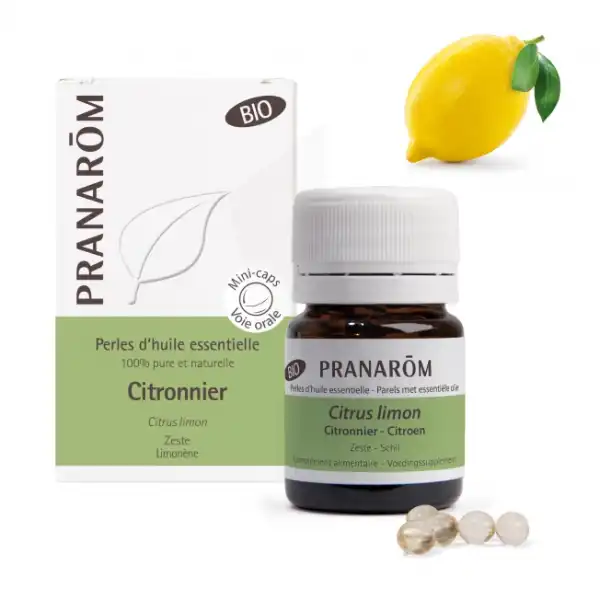 Pranarôm Perle Bio Citronnier B/60