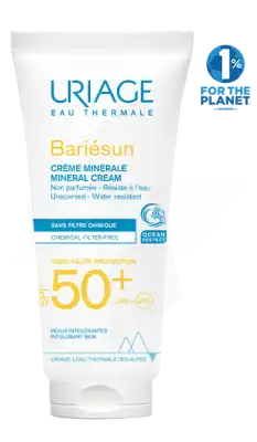 Uriage Bariésun Spf50+ Crème Minérale T/100ml à Wittenheim