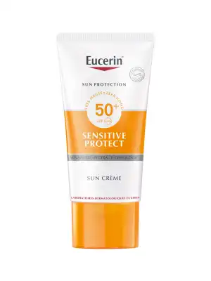 Eucerin Sun Sensitive Protect Spf50+ Crème Visage 50ml à Salins-les-Bains